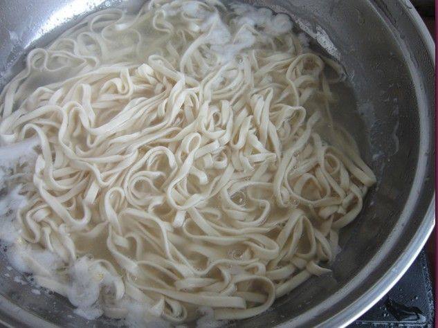 南瓜豆角面步骤8