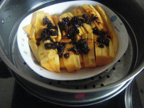 老干妈蒸南瓜步骤4