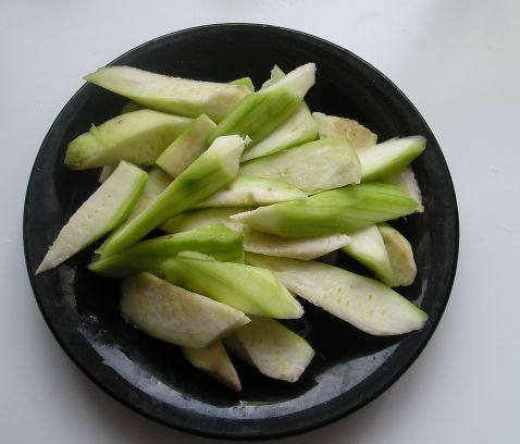 蒜香丝瓜炒蛋步骤5
