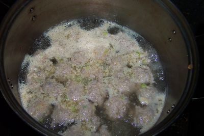 冬瓜汆丸子步骤8