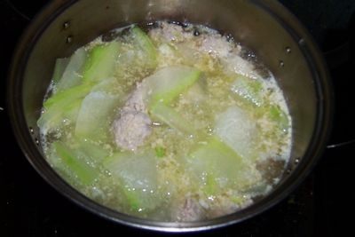 冬瓜汆丸子步骤9