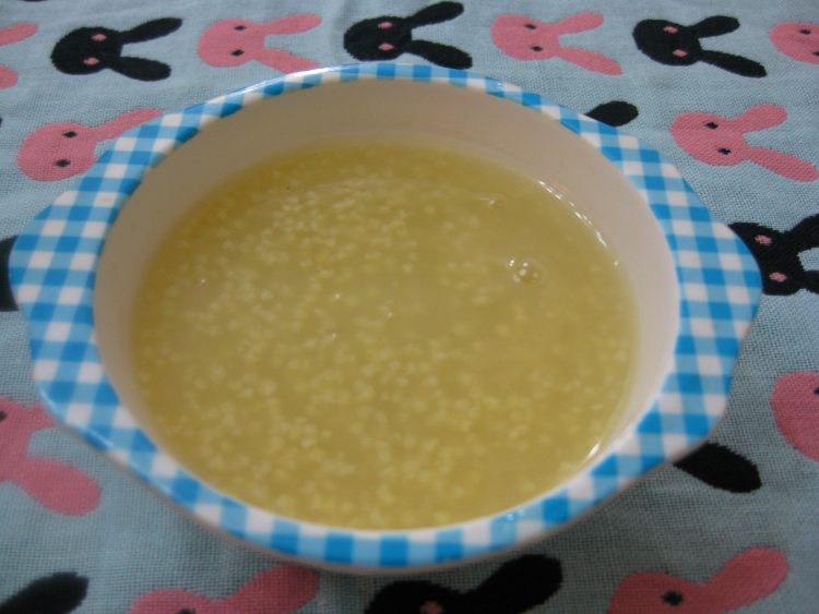 小米粥步骤5