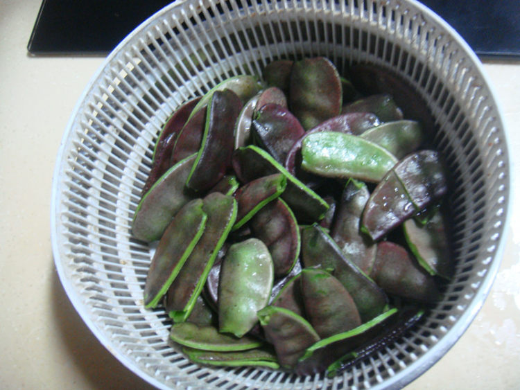 酱油扁豆步骤1