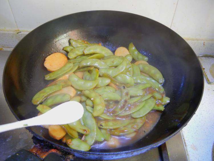 扁豆煮香沙芋步骤10