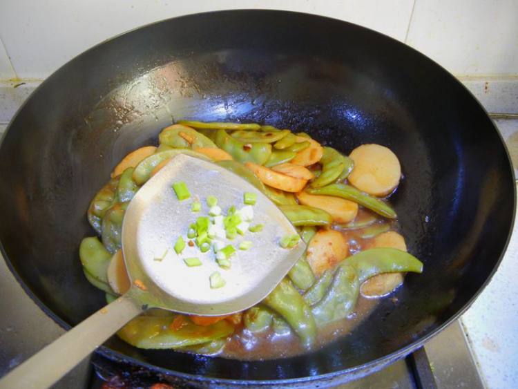 扁豆煮香沙芋步骤11