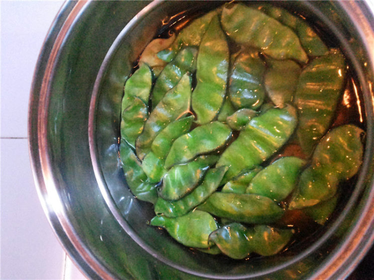扁豆丝炒豆腐步骤3