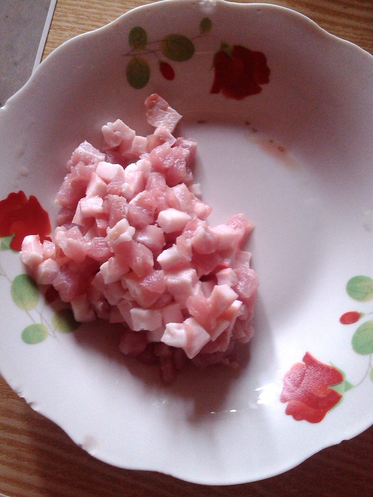 扁豆炒肉丝步骤3