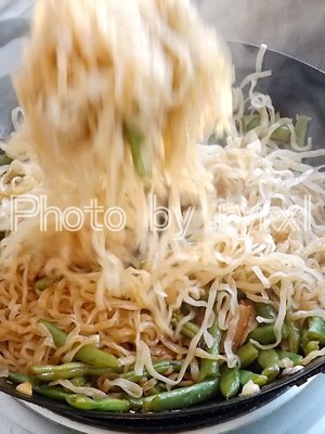 家常扁豆焖面步骤8