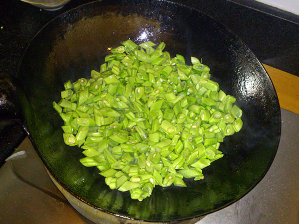 扁豆烫饭步骤6