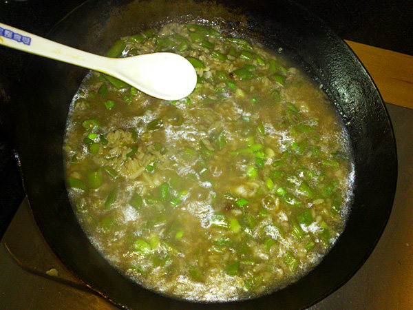 扁豆烫饭步骤12
