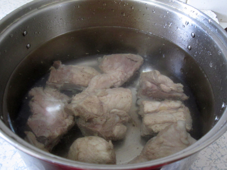 扁豆麦冬煲排骨步骤4