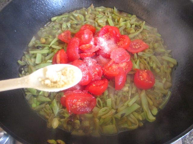 酸甜茄汁扁豆丝步骤10