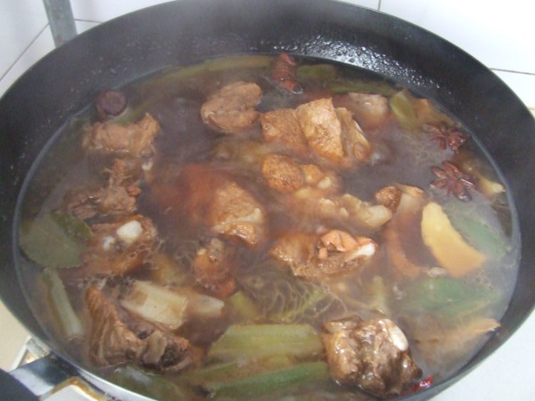 排骨炖豆角步骤4