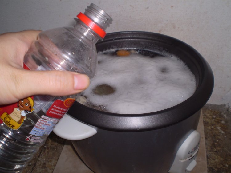 扁豆香菇炖骨头步骤9