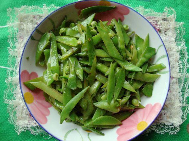 炒扁豆丝步骤7
