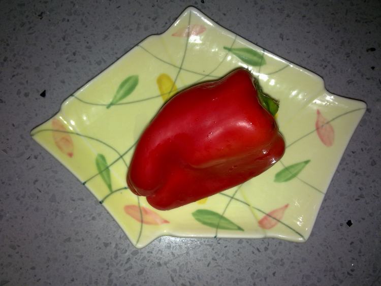 红椒扁豆步骤2