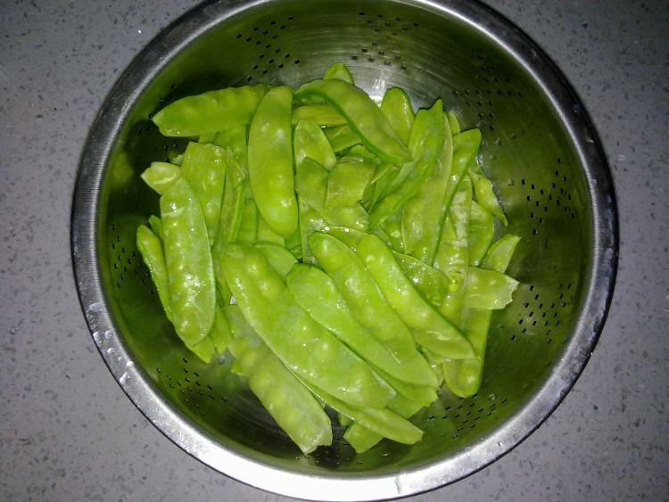 红椒扁豆步骤1