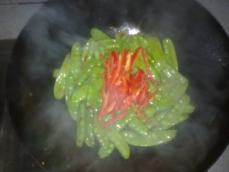 红椒扁豆步骤7