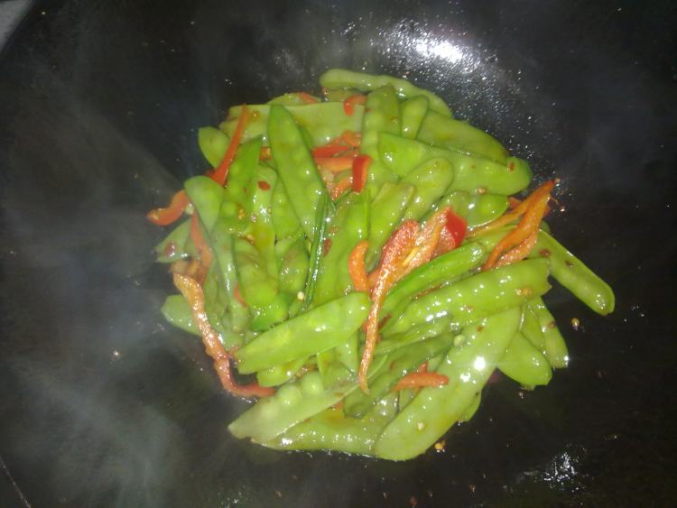 红椒扁豆步骤8