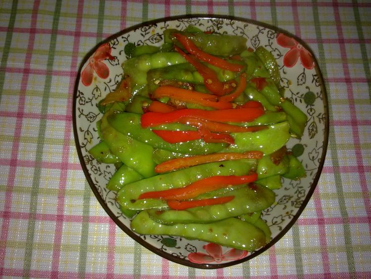 红椒扁豆步骤9