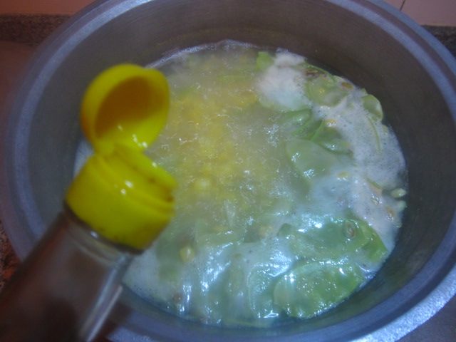 香甜玉米粥步骤6