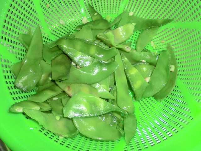 家常扁豆角步骤2