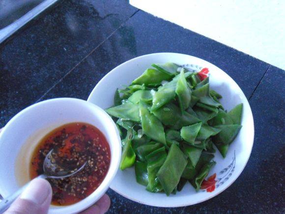 红油扁豆步骤9