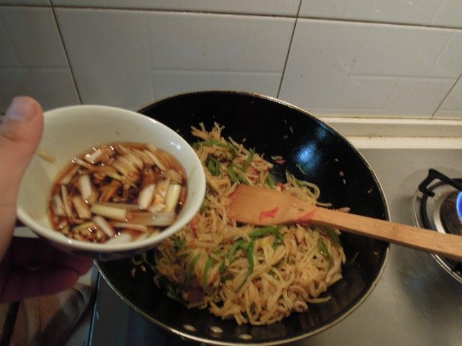 老北京风味炒饼步骤7