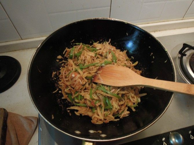 老北京风味炒饼步骤8