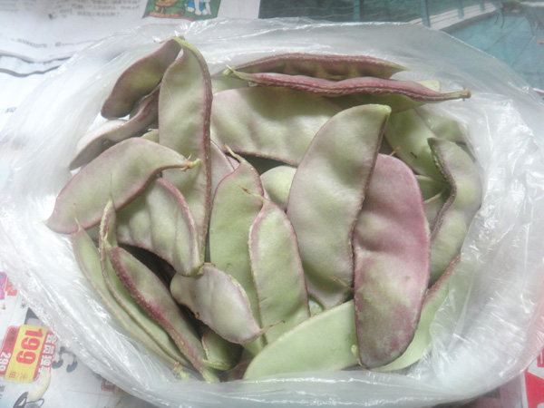 焖扁豆步骤1