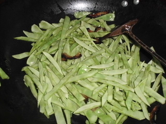 腊炒扁豆步骤5