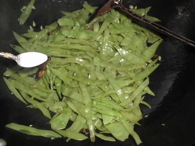 腊炒扁豆步骤7