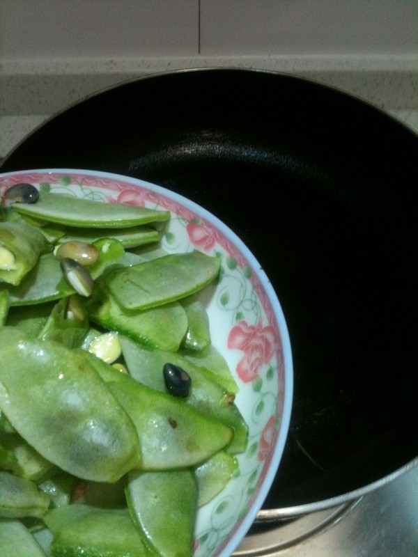 豆酱香扁豆步骤3