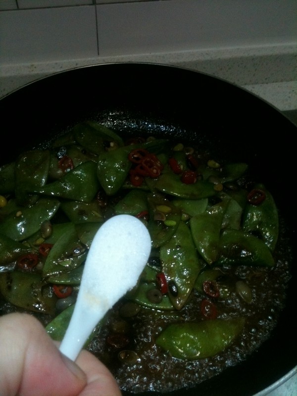 豆酱香扁豆步骤7
