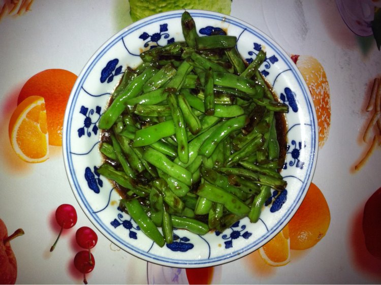 下酒菜·--家常扁豆步骤4