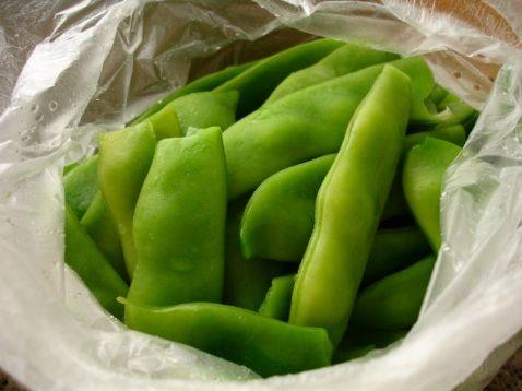 炖扁豆步骤1