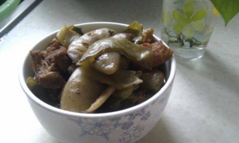 扁豆烧肉步骤9