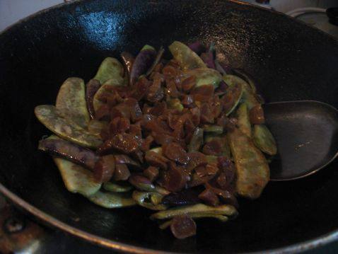 酱瓜扁豆步骤4