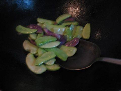 扁豆茭白步骤3