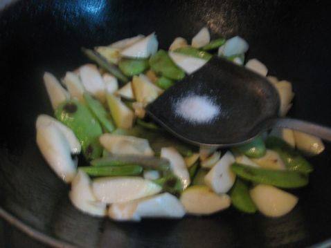扁豆茭白步骤5
