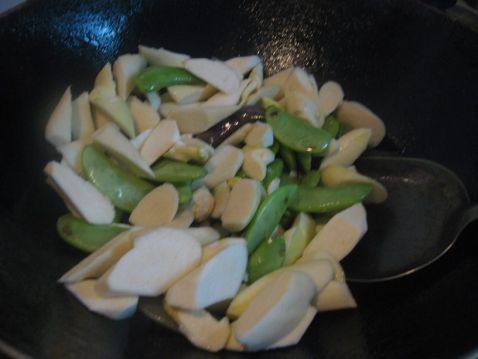扁豆茭白步骤4