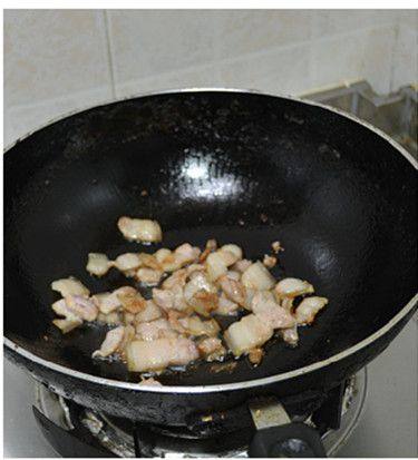 农家肉焖扁豆步骤2