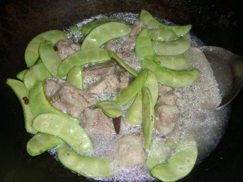 排骨炖扁豆步骤5