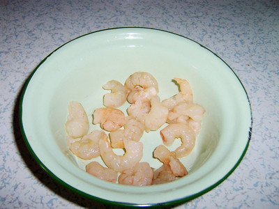 虾仁肉饼蒸蛋步骤3
