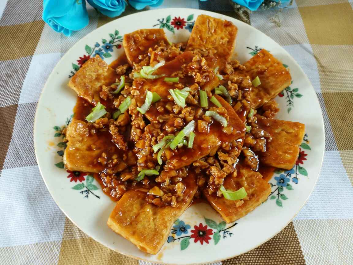 肉末茄汁豆腐步骤15