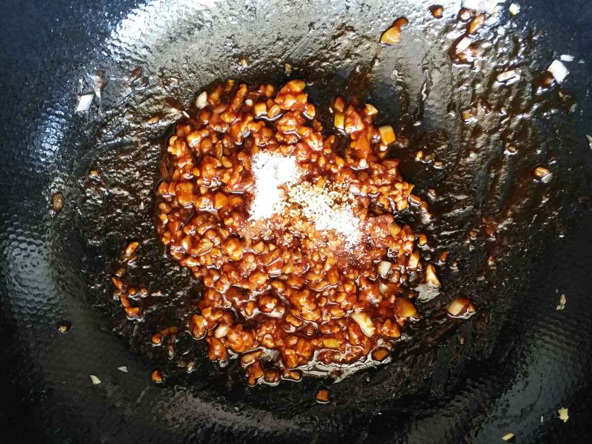 肉末茄汁豆腐步骤11
