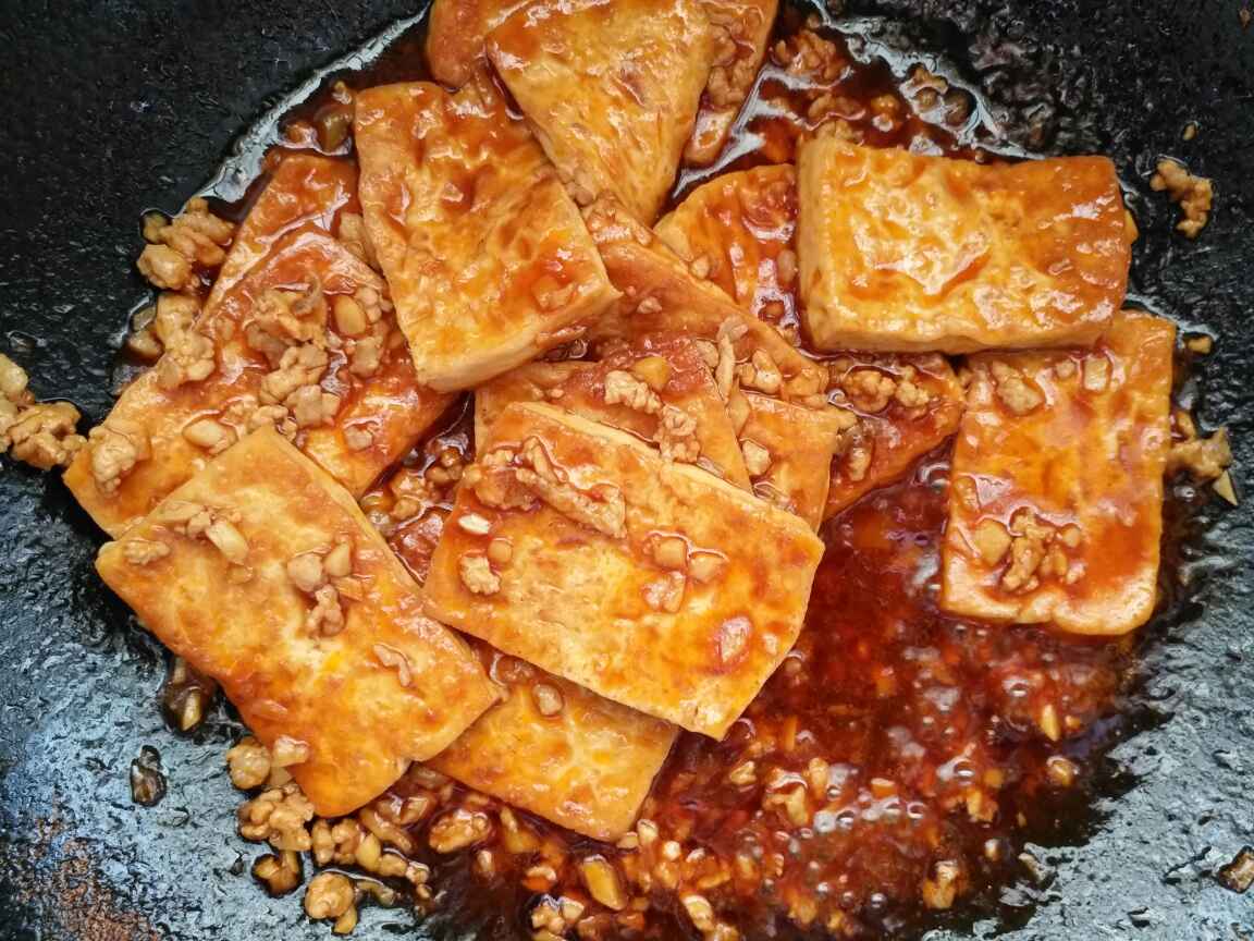 肉末茄汁豆腐步骤14
