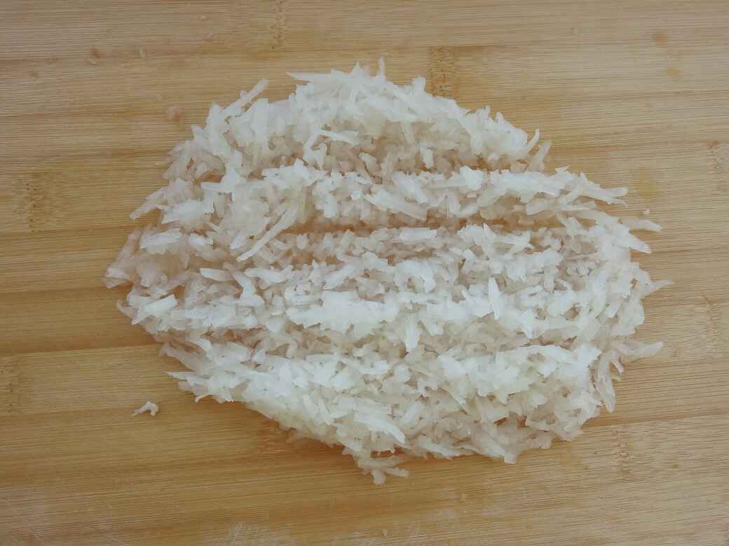炸萝卜猪肉丸子步骤1
