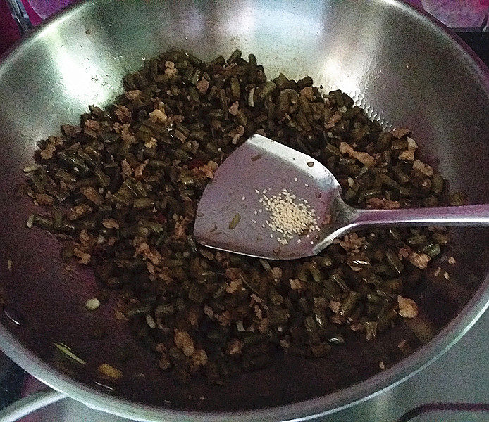 肉沫酸豆角步骤15