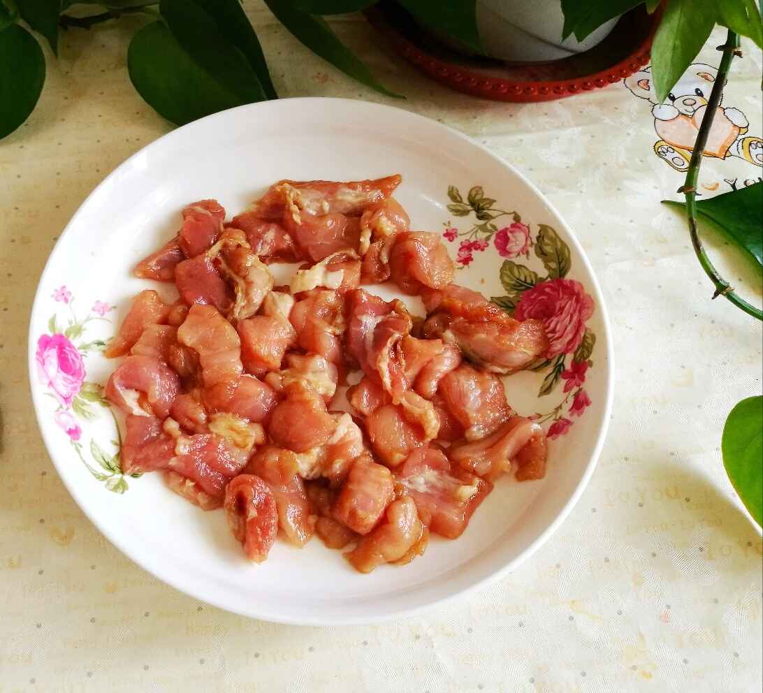 孜然猪肉串步骤1